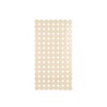 Tappetino Antiscivolo da Doccia Beige PVC 68 x 36 x 1 cm (6 Unità)