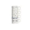 Set di Tazze da Caffè DKD Home Decor Azzurro Bianco Metallo Dolomite 260 ml
