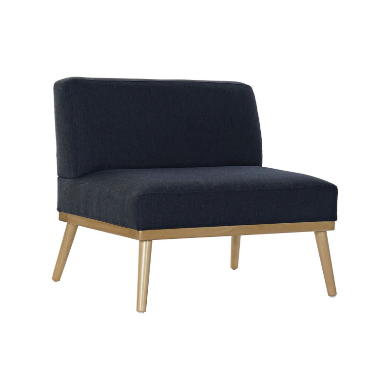 Poltrona DKD Home Decor Azzurro Blu Marino Pino 80 x 66 x 72 cm Poltrona DKD Home Decor Azzurro Blu Marino Pino 80 x 66 x 72 cm