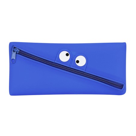Astuccio Scuola Safta   Viso 22 x 11 x 1 cm Azzurro