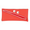 Astuccio Scuola Safta   Viso 22 x 11 x 1 cm Rosso