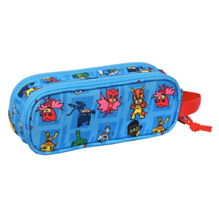 Portaoggetti Doppio PJ Masks Azzurro 21 x 8 x 6 cm