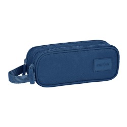 Portaoggetti Doppio Safta Blu Marino 21 x 8 x 6 cm