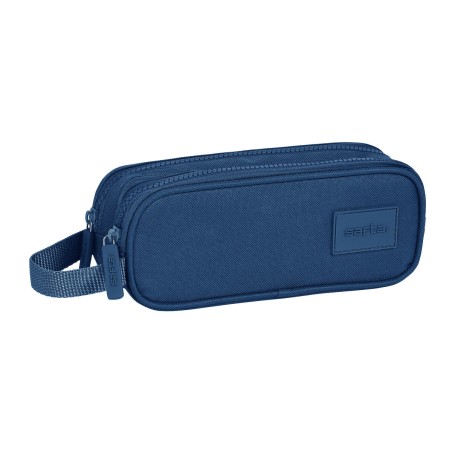 Portaoggetti Doppio Safta Blu Marino 21 x 8 x 6 cm