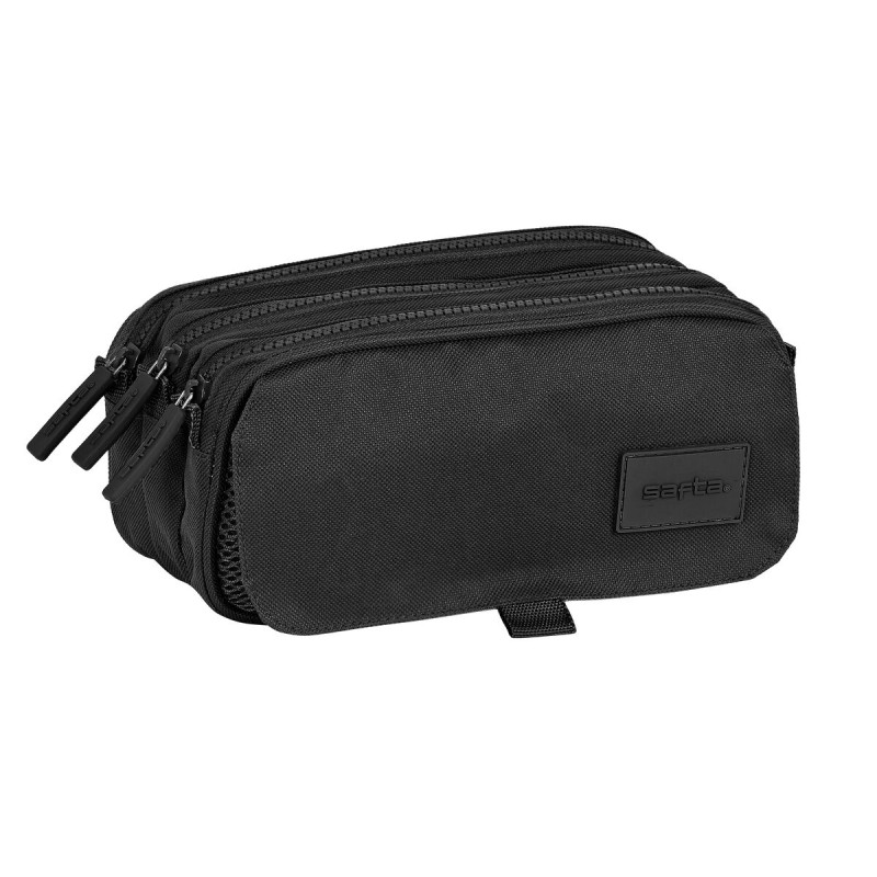 Portaoggetti Triplo Safta 21,5 x 10 x 8 cm Nero Portaoggetti Triplo Safta 21,5 x 10 x 8 cm Nero
