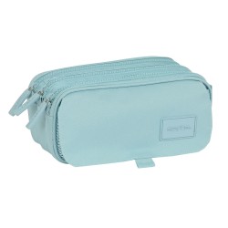 Portaoggetti Triplo Safta 21,5 x 10 x 8 cm Azzurro
