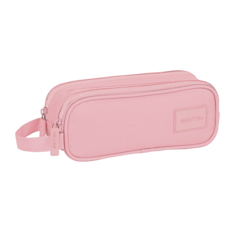 Portaoggetti Doppio Safta Rosa 21 x 8 x 6 cm Portaoggetti Doppio Safta Rosa 21 x 8 x 6 cm