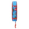 Astuccio Doppio PJ Masks Azzurro 12.5 x 19.5 x 4 cm (28 Pezzi)