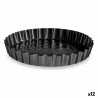 Stampo da Forno Kinvara CK56493 Grigio scuro Metallo Acciaio al carbonio Ø 28 cm (12 Unità)