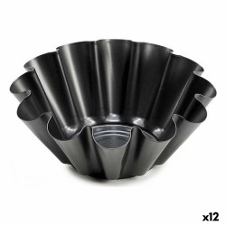 Stampo per Budino Kinvara 83009 Grigio scuro Acciaio 23 x 8,2 x 23 cm (12 Unità)