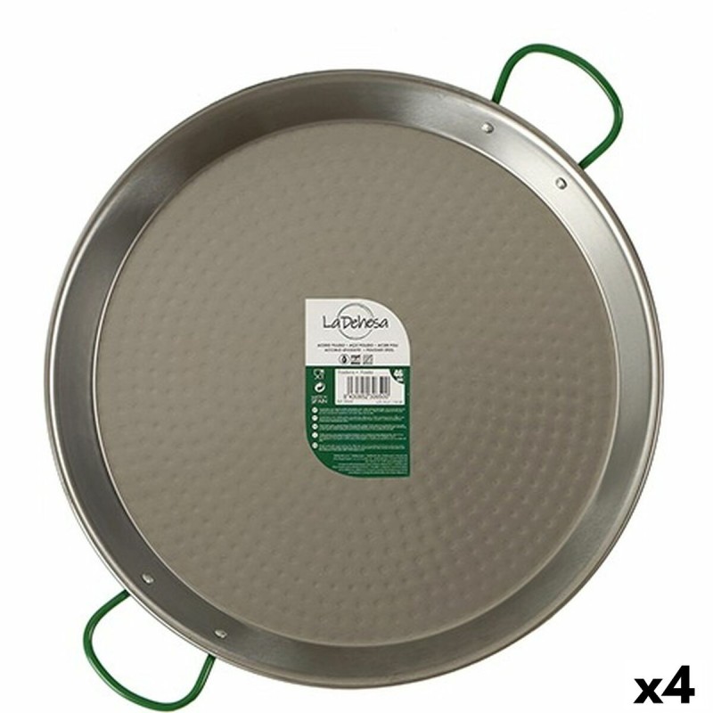 Padella Ø 46 cm Acciaio Lucidato Padella Ø 46 cm Acciaio Lucidato