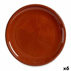 Teglia 1130 Argilla cotta 30 x 3 x 30 cm Carne (6 Unità)