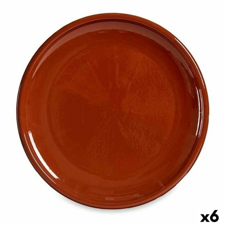 Teglia 1130 Argilla cotta 30 x 3 x 30 cm Carne (6 Unità)