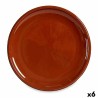 Teglia 1130 Argilla cotta 30 x 3 x 30 cm Carne (6 Unità)
