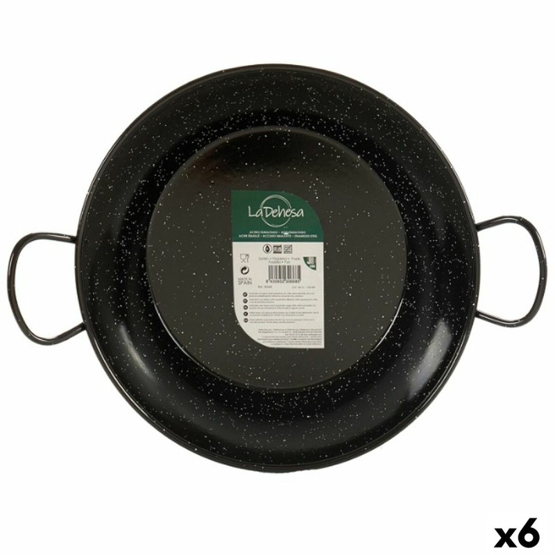 Paellera Ø 32 cm Acciaio Smaltato (6 Unità) Paellera Ø 32 cm Acciaio Smaltato (6 Unità)