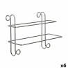Portasciugamani W4294 Argentato Metallo 14 x 20 x 39 cm (6 Unità)
