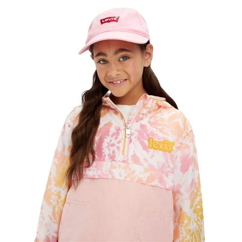 Cappellino per Bambini Levi's Core Batwing Curve Brimcap Rosa (Taglia unica) Cappellino per Bambini Levi's Core Batwing Curve Brimcap Rosa (Taglia unica)