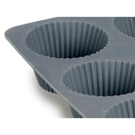 Teglia per Muffin Kinvara HH421 Grigio chiaro Grigio scuro 22 x 3 x 22 cm Muffin (6 Unità)