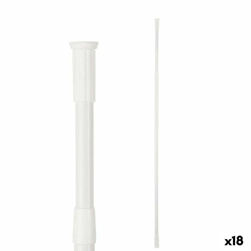 Barra allungabile Berilo B0638 110-200CM Bianco Alluminio 200 x 2,2 x 2,2 cm Di Doccia (18 Unità) Barra allungabile Berilo B0638 110-200CM Bianco Alluminio 200 x 2,2 x 2,2 cm Di Doccia (18 Unità)