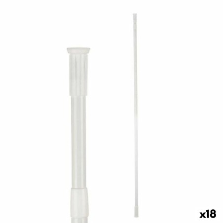 Barra allungabile Berilo B0638 140-260CM Bianco Alluminio 260 x 2,2 x 2,2 cm Di Doccia (18 Unità)