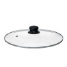 Coperchio per Pentola Kinvara CN-SW1304-30CM Trasparente Argentato Cristallo 30 cm (12 Unità)