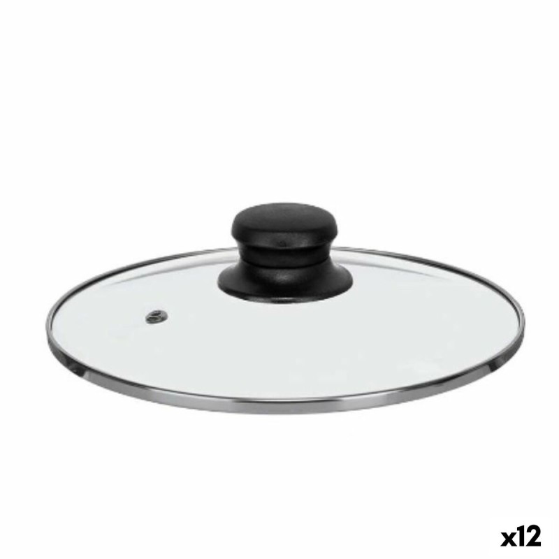 Coperchio per Pentola Kinvara CN-SW1304-20CM Trasparente Argentato Cristallo 20 cm (12 Unità) Coperchio per Pentola Kinvara CN-SW1304-20CM Trasparente Argentato Cristallo 20 cm (12 Unità)