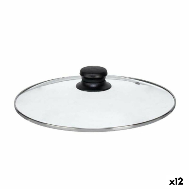 Coperchio per Pentola Kinvara CN-SW1304-26CM Trasparente Argentato Cristallo 26 cm (12 Unità) Coperchio per Pentola Kinvara CN-SW1304-26CM Trasparente Argentato Cristallo 26 cm (12 Unità)