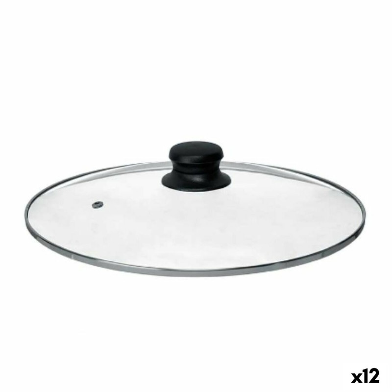 Coperchio per Pentola Kinvara CN-SW1304-28CM Trasparente Argentato Cristallo 28 cm (12 Unità) Coperchio per Pentola Kinvara CN-SW1304-28CM Trasparente Argentato Cristallo 28 cm (12 Unità)