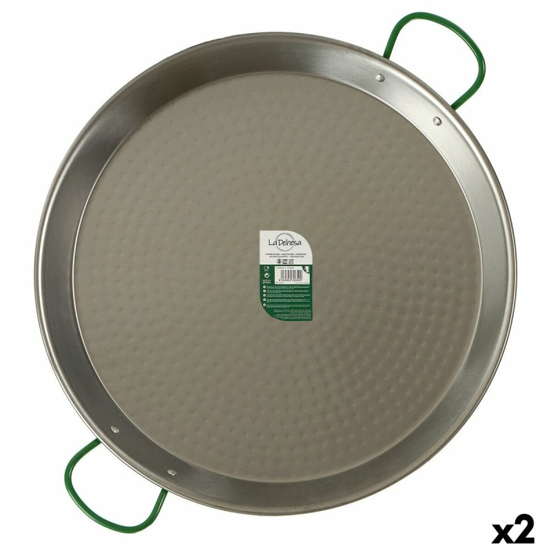 Padella Ø 70 cm Acciaio Lucidato (2 Unità) Padella Ø 70 cm Acciaio Lucidato (2 Unità)