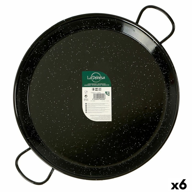 Padella Ø 42 cm Acciaio Smaltato (6 Unità) Padella Ø 42 cm Acciaio Smaltato (6 Unità)