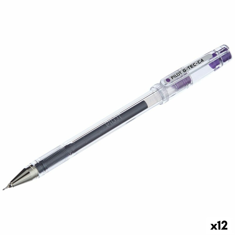 Penna gel Pilot G-TEC C4 Viola Violetta 0,2 mm (12 Unità) Penna gel Pilot G-TEC C4 Viola Violetta 0,2 mm (12 Unità)