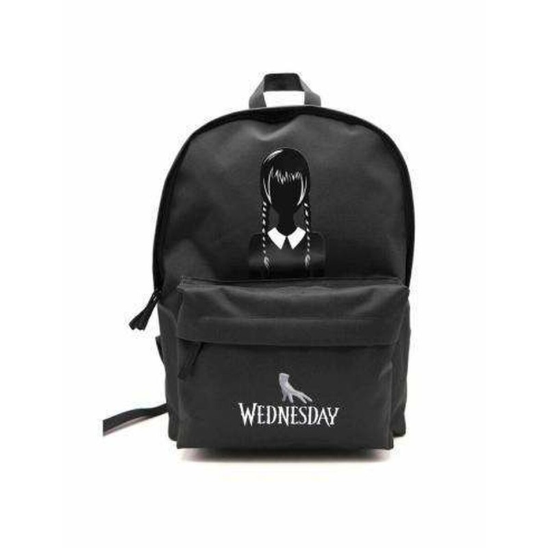 Zaino Scuola Wednesday Wednesday Addams Nero 43 x 31 x 13,5 cm Zaino Scuola Wednesday Wednesday Addams Nero 43 x 31 x 13,5 cm