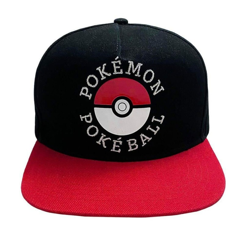 Berretto Unisex Pokémon Trainer 58 cm Nero Rosso Taglia unica Berretto Unisex Pokémon Trainer 58 cm Nero Rosso Taglia unica