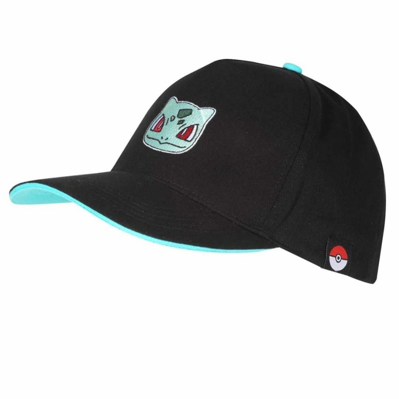 Berretto Unisex Pokémon Bulbasaur Badge 58 cm Nero Taglia unica Berretto Unisex Pokémon Bulbasaur Badge 58 cm Nero Taglia unica