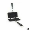 Stampo sagomato Quttin Alluminio 33 x 21 x 3 cm Macchina da Waffle (6 Unità)