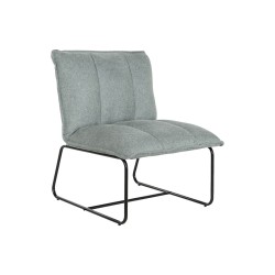 Poltrona Home ESPRIT Nero Verde Metallo 66 x 71 x 77 cm