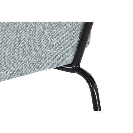Poltrona Home ESPRIT Nero Verde Metallo 66 x 71 x 77 cm