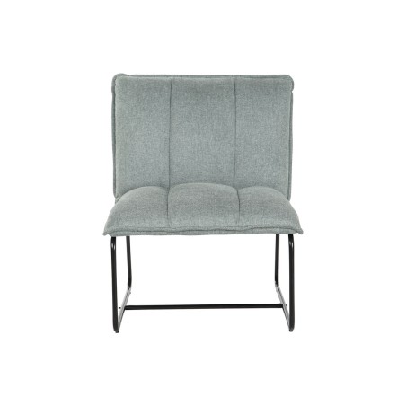 Poltrona Home ESPRIT Nero Verde Metallo 66 x 71 x 77 cm