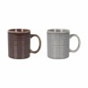 Tazza La Mediterránea Reassure 380 ml Ceramica Rettangolare (24 Unità)