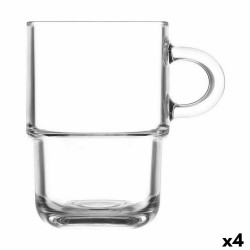 Set di Tazze LAV 360 ml 11 x 8 x 12 cm Impilabile 4 Unità (6 Pezzi)