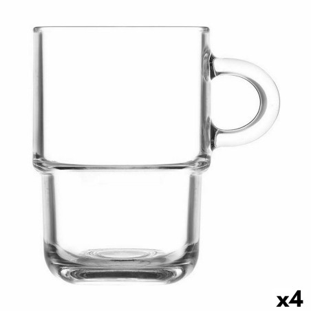 Set di Tazze LAV 360 ml 11 x 8 x 12 cm Impilabile 4 Unità (6 Pezzi)