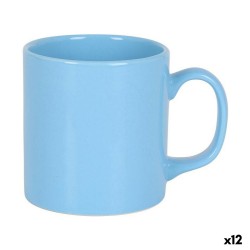 Tazza Mug Azzurro 300 ml Ceramica (12 Unità)