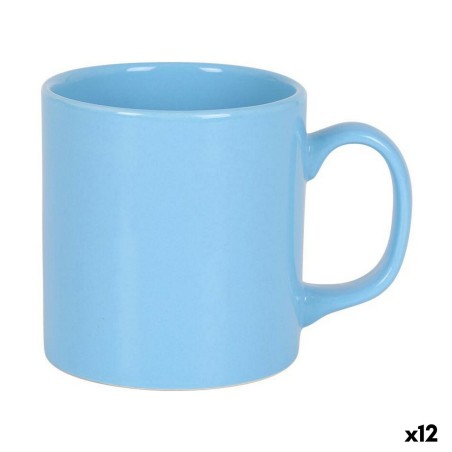 Tazza Mug Azzurro 300 ml Ceramica (12 Unità)