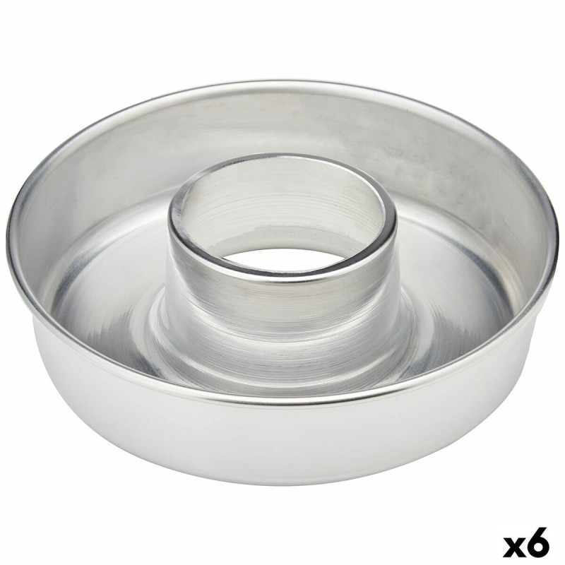 Stampo per Dolci VR Alluminio Argentato Ø 22 cm (6 Unità) Stampo per Dolci VR Alluminio Argentato Ø 22 cm (6 Unità)