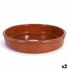 Teglia Azofra Argilla cotta 43 x 43 x 7,5 cm (2 Unità)