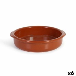 Teglia Azofra Argilla cotta 26 x 24,5 x 6 cm (6 Unità)