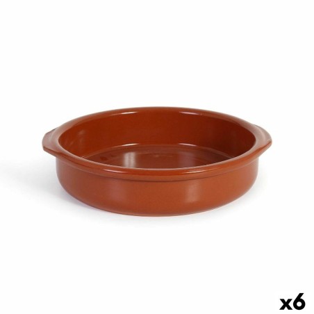 Teglia Azofra Argilla cotta 26 x 24,5 x 6 cm (6 Unità)