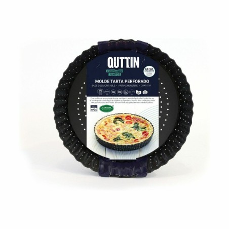 Stampo per Torte Quttin 20 x 5 cm Perforato Smontabile (12 Unità)