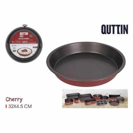Stampo da Forno Quttin Cherry Acciaio al carbonio 32 x 32 x 5 cm (12 Unità)