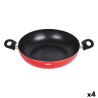 Padella antiaderente Quttin Infinity Rosso 32 x 46 x 9 cm (4 Unità)